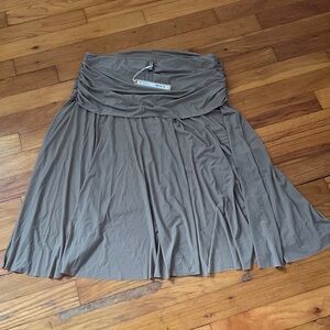 NWT skims Milky sheer midi skirt XS